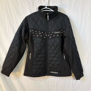 Descente Team Alberta Graphic Quilted Technical Quilted Sportswear Jacket